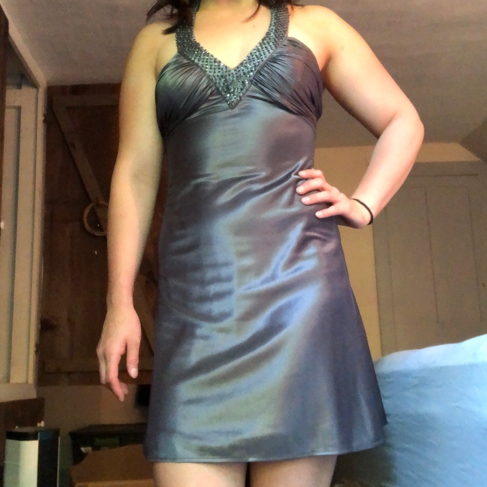 Cocktail length dress